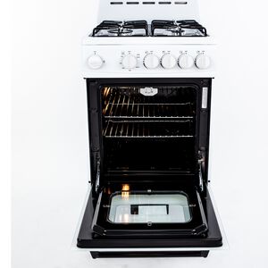 Avanti 20 in. 2.1 cu. ft. Gas Range with 4 Sealed Burners - White, , hires