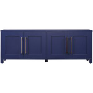 Preston & Cole Daphne 68" Wide TV Stand for TVs up to 75" - Dark Blue, , hires