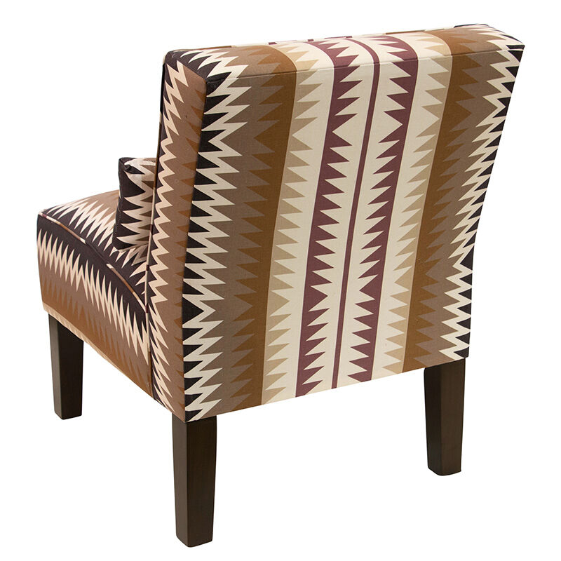 Skyline Furniture Armless Chair in Linen Fabric - Mesa Raisin Oga, , hires