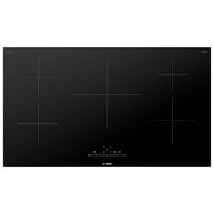 Bosch 500 Series 37 in. 5-Burner Induction Cooktop - Black, , hires