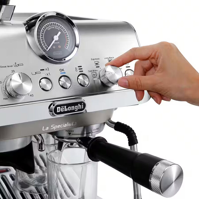 De Longhi La Specialista Arte Evo Espresso Machine with Cold Brew - Metallic, , hires