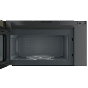 GE Profile 30" 2.1 Cu. Ft. Over-the-Range Microwave with 10 Power Levels, 400 CFM & Sensor Cooking Controls - Slate, Slate, hires
