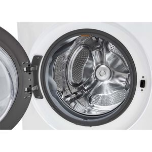 LG 27 in. WashTower with 4.5 cu. ft. Washer with 6 Wash Programs & 7.4 cu. ft. Gas Dryer with 6 Dryer Programs, Sensor Dry & Wrinkle Care - White, White, hires