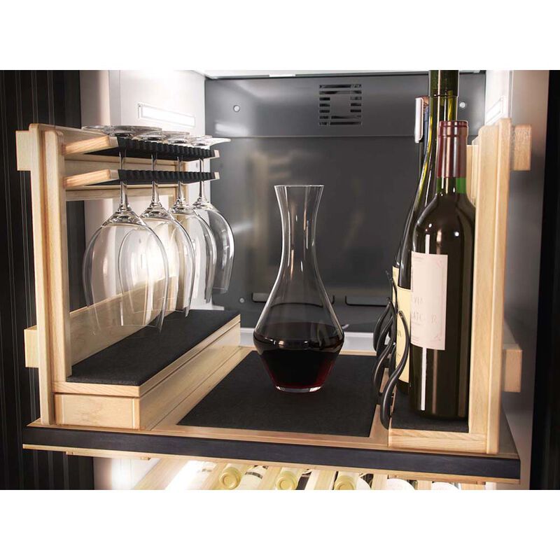 Miele MasterCool Series 24 in. Built-in Smart Wine Conditioning Unit with Wood Racks, Multi-Temperature Zones & 77 Bottle Capacity - Custom Panel Ready, , hires