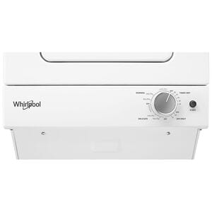 Whirlpool 24 in. Laundry Center with 1.6 cu. ft. Washer with 6 Wash Programs & 3.4 cu. ft. Electric Dryer with 4 Dryer Programs & Sensor Dry - White, , hires