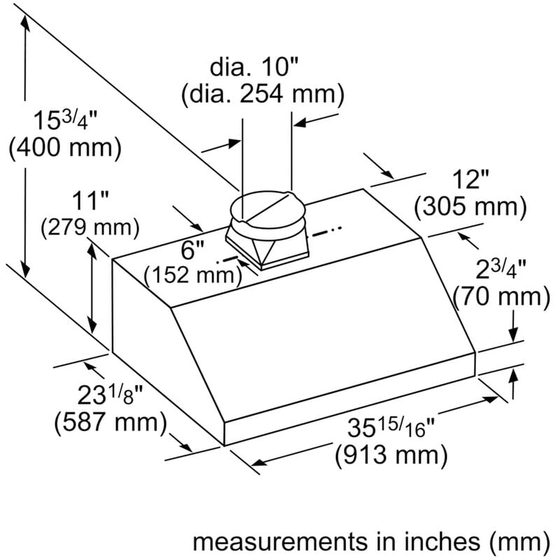 Thermador Masterpiece Series 36 in. Smart Ducted Canopy Pro Style Style Range Hood with 1000 CFM, 4 Fan Speeds & 2 LED Lights - Stainless Steel, , hires