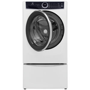 Electrolux 500 Series 27 in. 4.5 cu. ft. Stackable Front Load Washer with Perfect Steam & LuxCare Plus Wash System - White, White, hires