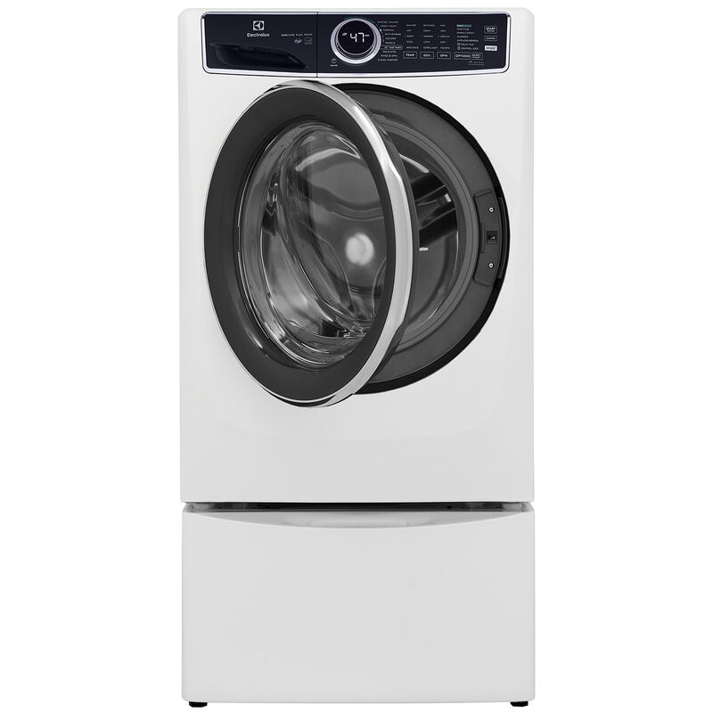 Electrolux 500 Series 27 in. 4.5 cu. ft. Stackable Front Load Washer with Perfect Steam & LuxCare Plus Wash System - White, White, hires
