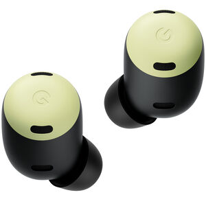 Google - Pixel Buds Pro True Wireless Noise Cancelling Earbuds - Lemongrass, Lime, hires