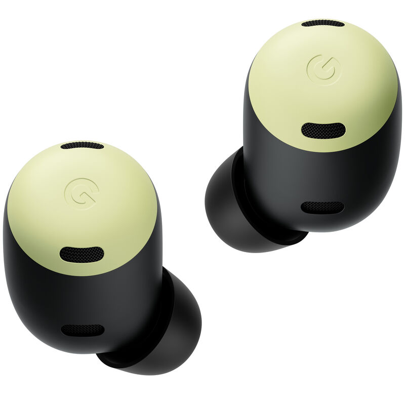 Google - Pixel Buds Pro True Wireless Noise Cancelling Earbuds - Lemongrass, Lime, hires