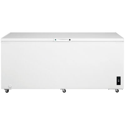 Frigidaire 74 in. 19.8 cu. ft. Chest Freezer with Digital Control - White | FFCL2042AW