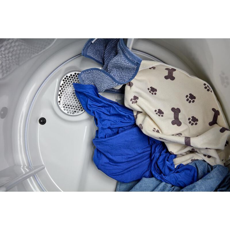 Maytag Pet Pro 29 in. 7.0 cu. ft. Gas Dryer with Sensor Dry & Steam Cycle - White, White, hires