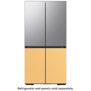 Samsung BESPOKE 4-Door Flex Top Panel for Refrigerators - Stainless Steel, , hires