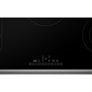 Bosch 800 Series 36 in. 5-Burner Electric Cooktop with SpeedBoost - Black with Stainless Steel, , hires