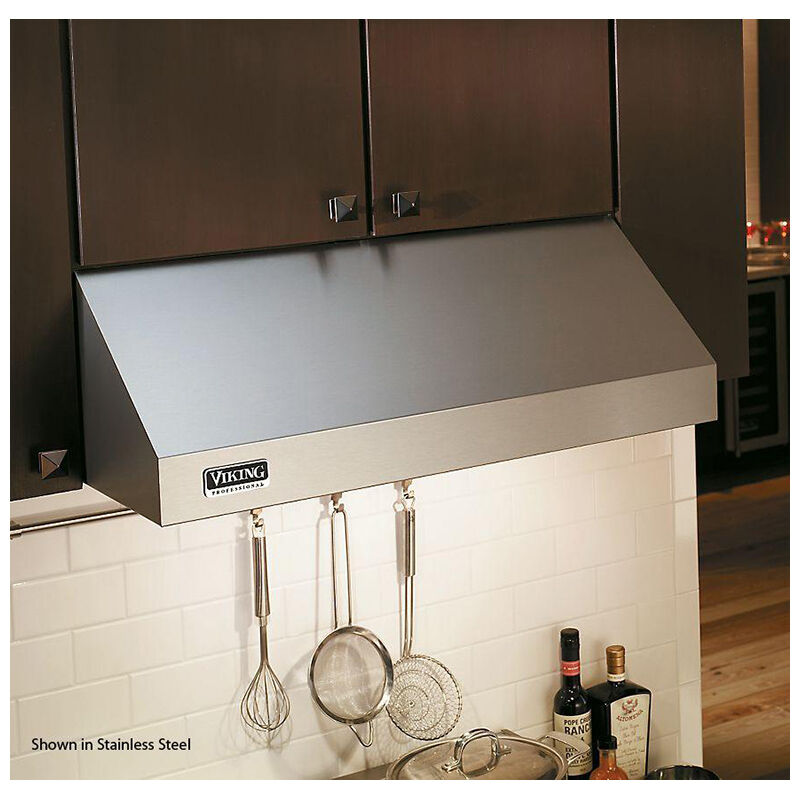 Viking 5 Series 30 in. Convertible Canopy Pro Style Style Range Hood with 390 CFM & 2 Halogen Lights - Stainless Steel, , hires