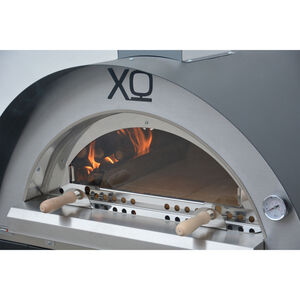 XO Optional Glass Door for 40" Pizza Oven with Stainless Steel Trim, , hires