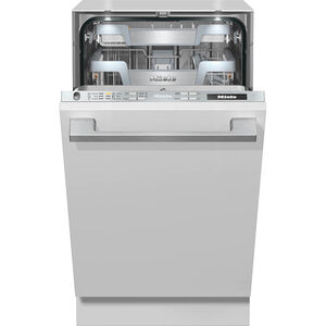 Miele 18 in. Smart Built-In Dishwasher with Top Control, 42 dBA Sound Level, 10 Place Settings, 8 Wash Cycles & Sanitize Cycle - Custom Panel Ready, , hires
