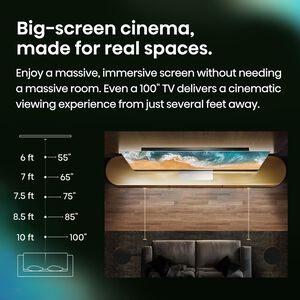 Hisense - 75" Class UR8 Series RGB Mini-LED 4K UHD Smart Google TV, , hires
