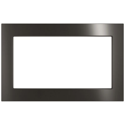 GE Built-in Trim Kit for Microwaves - Black Stainless | JX7227BLTS