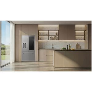 Samsung 36 in. 28.5 cu. ft. Smart French Door Refrigerator with Ice & Water Dispenser - Fingerprint Resistant Stainless, , hires