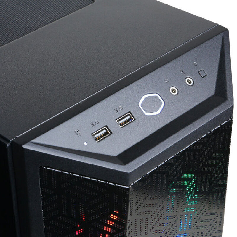 CyberPowerPC Gaming Desktop with Intel Core i5-14400F, 14th Gen, 2.5 GHz, 10- Core CPU, NVIDIA GeForce RTX 4060 GPU, 16 GB RAM, 2 TB SSD & Windows 11 Home - Black, , hires