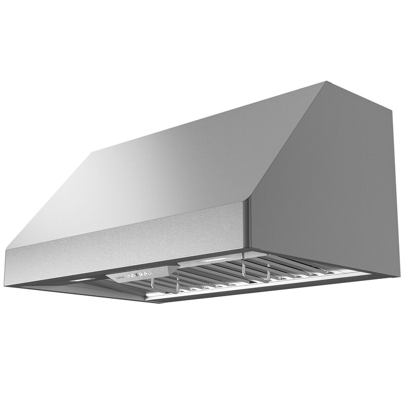 Zephyr Tempest II Series 30 in. Canopy Pro Style Range Hood with 6 Speed Settings, 650 CFM, Convertible Venting & 2 LED Lights - Stainless Steel, , hires