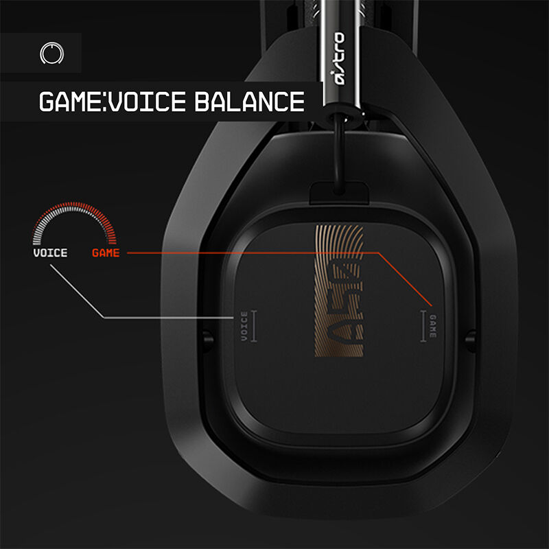 ASTRO Gaming A50 Wireless Headset Base Station Gen Compatible with Xbox Series X|S, Xbox One, PC, Mac Black Gold