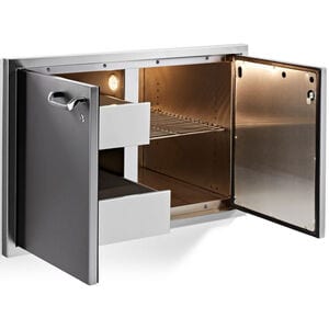 Lynx Classic 36 in. Sealed Pantry - Stainless Steel, , hires