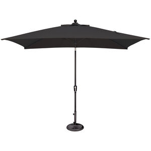 SimplyShade Catalina 6'6" x 10' Market Umbrella - Black, , hires