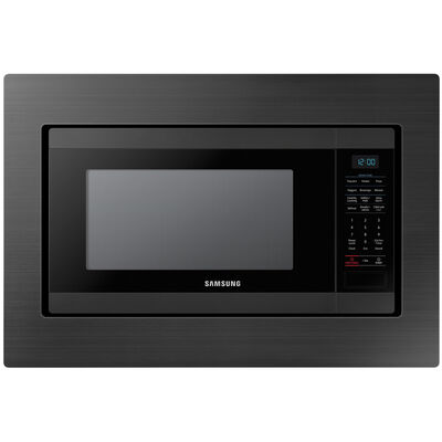 Samsung 24 in. 1.9 cu.ft Countertop Microwave with 10 Power Levels & Sensor Cooking Controls - Black Stainless Steel | MS19M8020TG