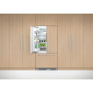 Fisher & Paykel Series 7 36 in. 16.8 cu. ft. Built-In Smart Counter Depth French Door Refrigerator with Ice Maker - Custom Panel Ready, , hires