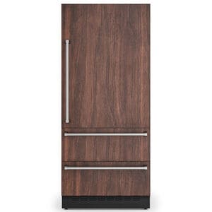 Viking 36 in. 19.4 cu. ft. Built-In Counter Depth Bottom Freezer Refrigerator with Internal Water Dispenser - Custom Panel Ready, , hires