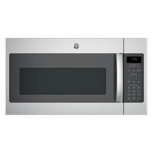 GE 30" 1.9 Cu. Ft. Over-the-Range Microwave with 10 Power Levels, 400 CFM & Sensor Cooking Controls - Stainless Steel, Stainless Steel, hires