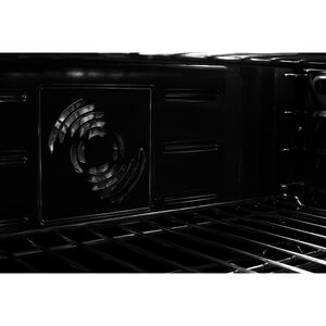 JennAir Rise Series 30 in. 6.4 cu. ft. Air Fry True European Convection Slide-In Electric Range with 4 Induction Burners - Stainless Steel, , hires