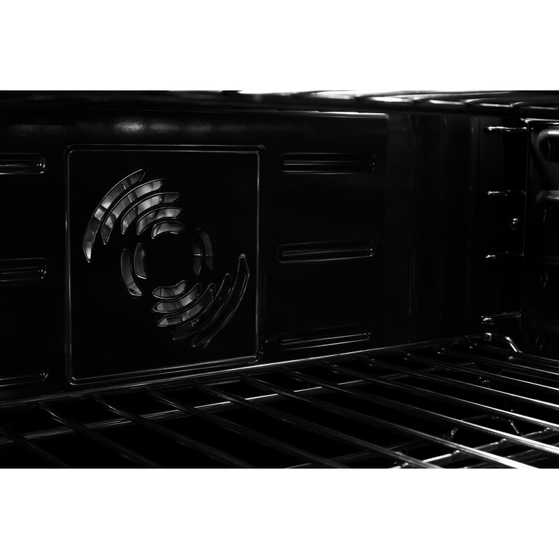JennAir Rise Series 30 in. 6.4 cu. ft. Air Fry True European Convection Slide-In Electric Range with 4 Induction Burners - Stainless Steel, , hires
