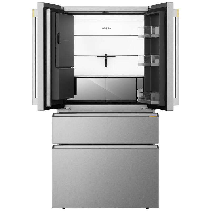 LG Signature 36 in. 21.7 cu. ft. Smart Counter Depth 4-Door French Door Refrigerator with Ice & Water Dispenser - PrintProof Stainless Steel, , hires