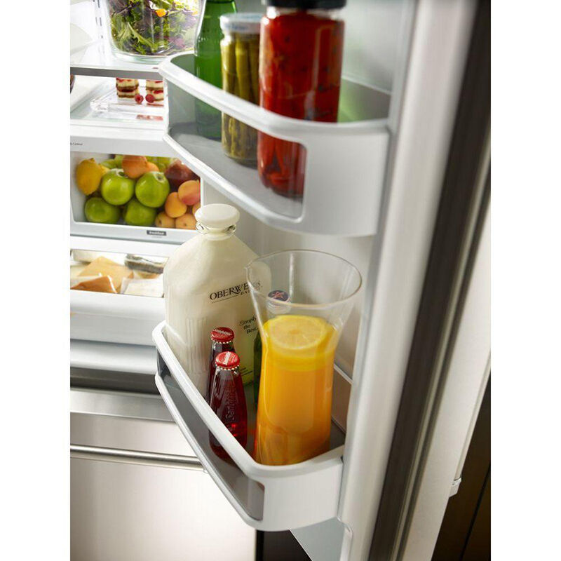 36 inch Bottom Mount Built-in Refrigerator Panel Ready with ice maker &  internal water dispenser