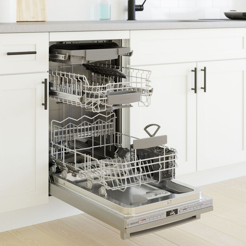 Bosch 800 Series 18 in. Smart Built-In Dishwasher with Top Control