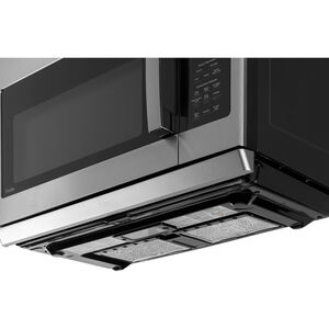 GE Profile 30 in. 2.2 cu. ft. 1000W Over-the-Range Microwave with 400 CFM & Sensor Cooking - Stainless Steel, , hires