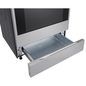 LG Signature 30 in. 6.3 cu. ft. Smart Air-Fry True European Convection Slide-in Electric Range with 4 Induction Burners & 1 Radiant Burner - PrintProof Stainless Steel, , hires