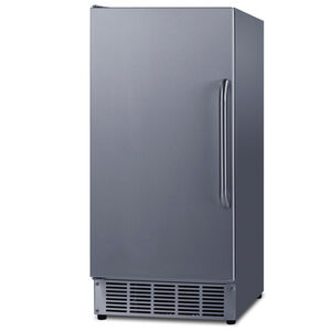 Summit 15 in. Built-In Undercounter Outdoor Commercial-Use Ice Maker with 25 lb. Ice Storage, Auto-Defrost & Digital Control - Stainless Steel, , hires