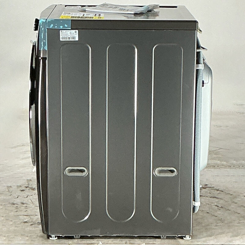 LG 27" 5.0 Cu. Ft. Front Loading Smart Washer with 14 Wash Programs, 13 Wash Options, Sanitize Cycle & Steam Wash - Black Stainless Steel (Open Box Fair Condition), , hires