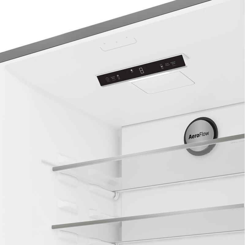 Beko 30 in. 16.1 cu. ft. Smart Counter Depth Bottom Freezer Refrigerator, Right Hinged - Fingerprint Resistant Stainless Steel, , hires