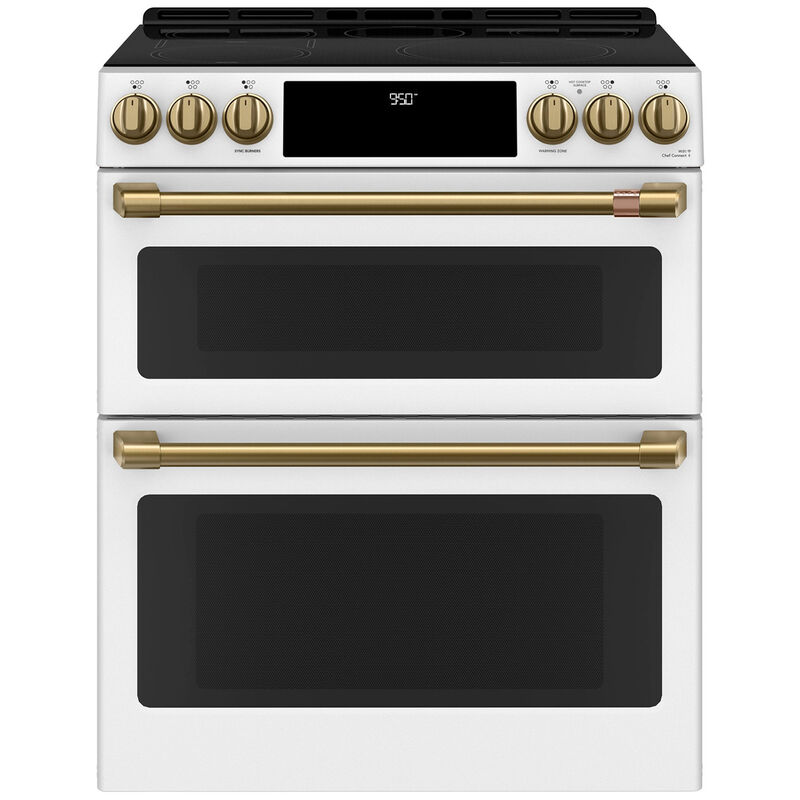 Cafe Range Handle Kit - Brushed Brass, , hires