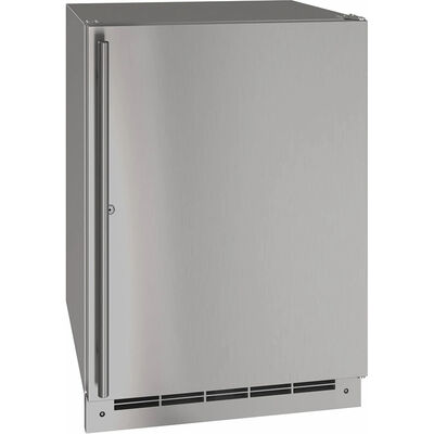 U-Line Outdoor Collection Series 24 in. 5.7 cu. ft. Outdoor Mini Fridge - Stainless Steel | ORE124SS31A