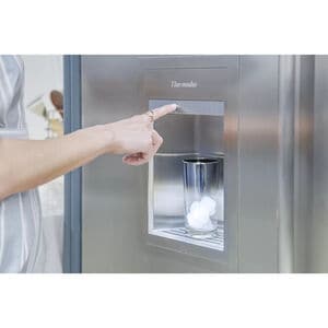 Thermador 18 in. 7.8 cu. ft. Built-in Smart Double-Drawers Compact Upright Freezer with Ice-Maker & Adjustable Shelves - Custom Panel Ready, , hires