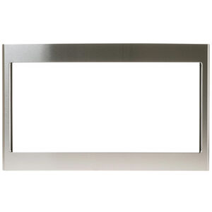 GE 27 in. Trim Kit for Built-In Microwaves - Stainless Steel, , hires
