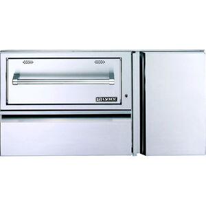 Lynx 42 in. Warming Drawer & Convenience Center - Stainless Steel, , hires
