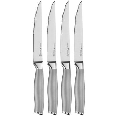 Henckels Modernist Steak Knife Set of 4- Silver/Stainless Steel | 17501-004