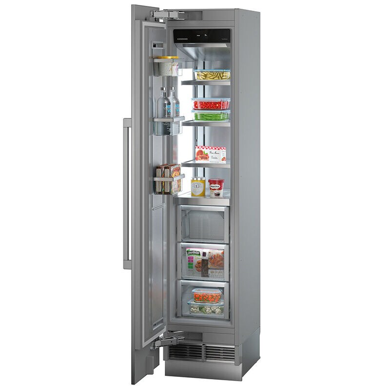 Liebherr Monolith 18 in. 7.8 cu. ft. Built-in Smart Triple-Drawers Compact Upright Freezer with Ice-Maker & Adjustable Shelves - Custom Panel Ready, , hires